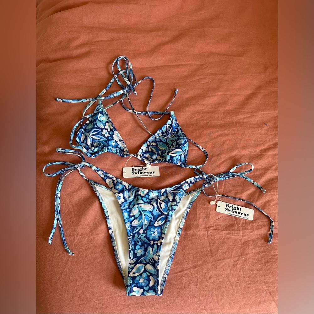 BRIGHTSWIMWEAR MIDNIGHT BLOOM SET (SMALL)